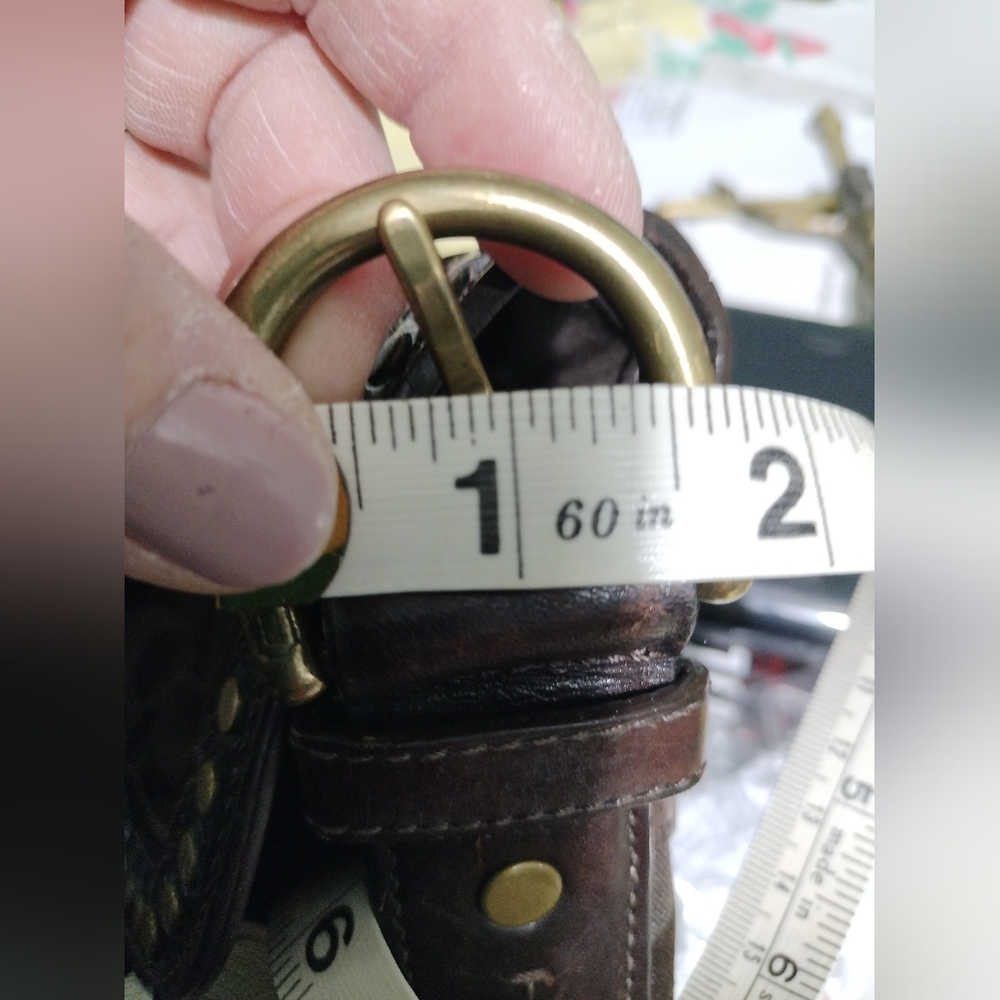 COACH Dark Brown Sparkly Signature Bag - Picture 14 of 14